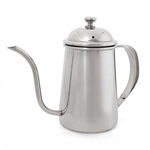 Yama Glass Yama Stainless Steel Kettle, 24 oz., Stainless Steel