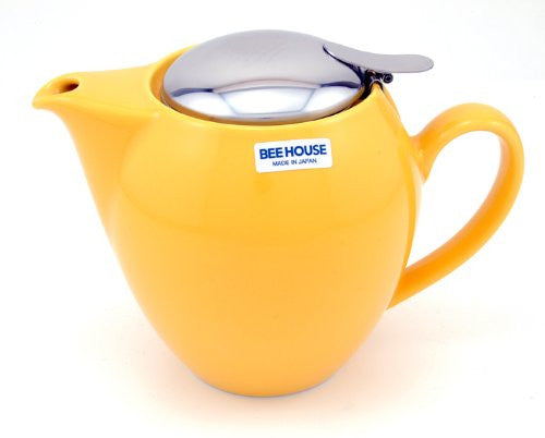 Bee House Ceramic 22oz Teapot (Yellow Pepper)