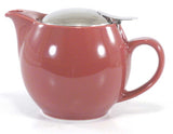 Bee House Ceramic 15oz Teapot (Burgundy)