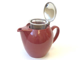 Bee House Ceramic 22oz Teapot (Burgundy)