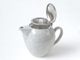 Bee House Ceramic 22oz Teapot (Crackle White)