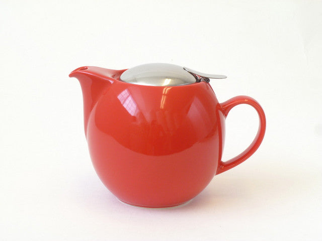Bee House Ceramic 26oz Teapot (Tomato)