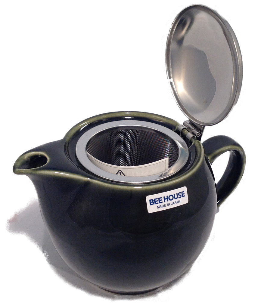Bee House Ceramic 15oz Teapot (Antique Green)