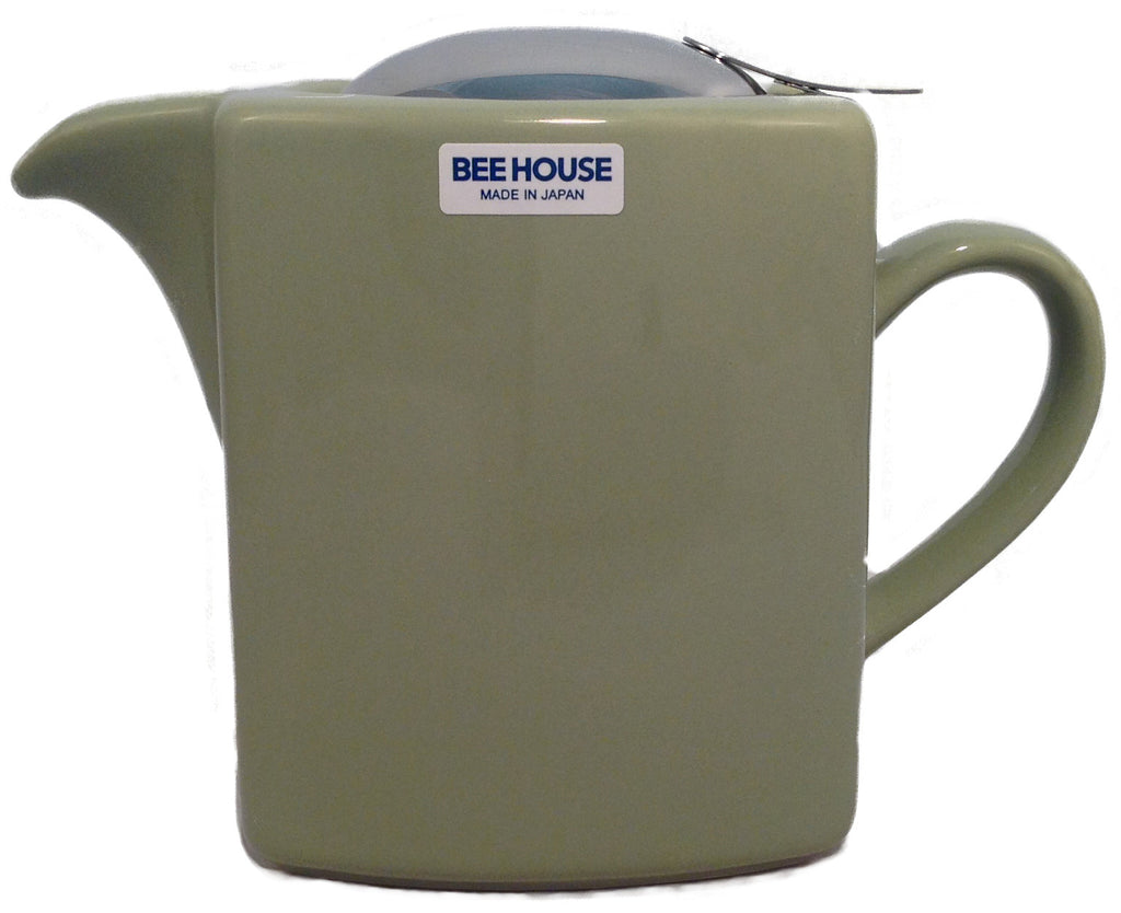 Bee House Ceramic Square Teapot (Artichoke)